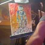 Matt Miller · AB4084-2-2 · Round 2 Easel 2