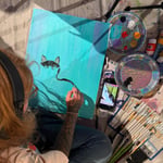 Kim Lucas · AB4091-2-9 · Round 2 Easel 9