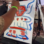 Drakkari Williams · AB4112-1-4 · Round 1 Easel 4