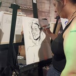 static.alien · AB4112-1-5 · Round 1 Easel 5
