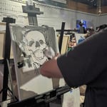 Vince Locke · AB4112-2-2 · Round 2 Easel 2