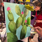 Allie Overgaard · AB4120-1-6 · Round 1 Easel 6