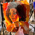 James cox · AB4126-1-3 · Round 1 Easel 3