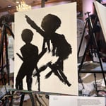 Sakana walls · AB4126-2-2 · Round 2 Easel 2