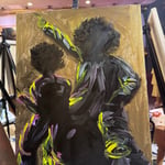 Sakana walls · AB4126-2-2 · Round 2 Easel 2