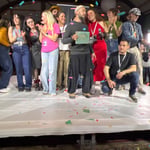 The crowd at Art Battle Amsterdam