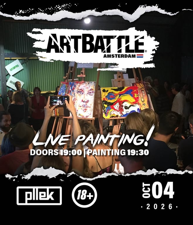 Promotional asset for Art Battle Amsterdam on October 4, 2026: AB4129 - Amsterdam - 04OCT2026A5.jpg.