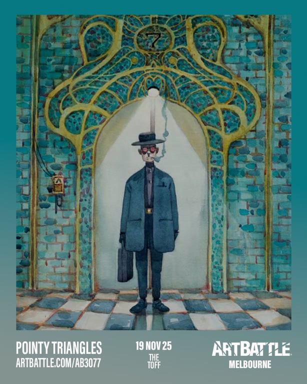 David Strickland "Pointy Triangles"