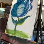 Olives obscure artistry · AB4070-1-4 · Round 1 Easel 4