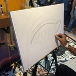 Chris white · AB4105-3-3 · Round 3 Easel 3