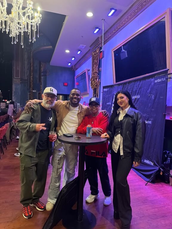 Crowd at Art Battle