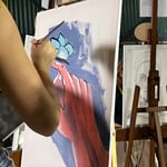 Lolas_artlife · AB4129-1-4 · Round 1 Easel 4