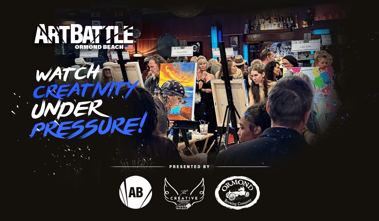 Promotional asset for Art Battle Ormond Beach on September 19, 2026: ab4099_footer.png.