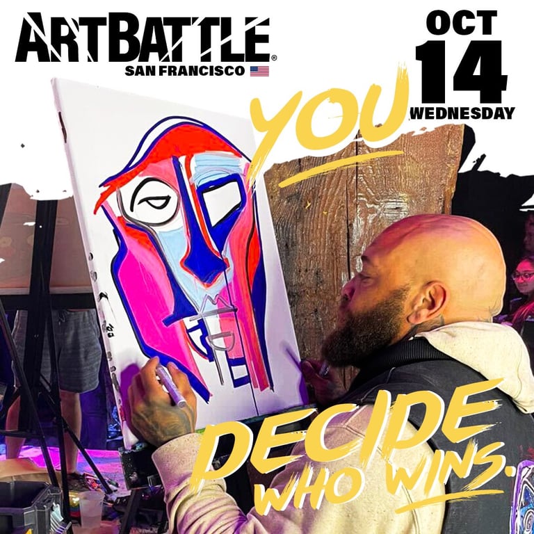 Art Battle event team