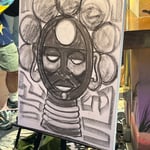 Chris white · AB4105-2-6 · Round 2 Easel 6