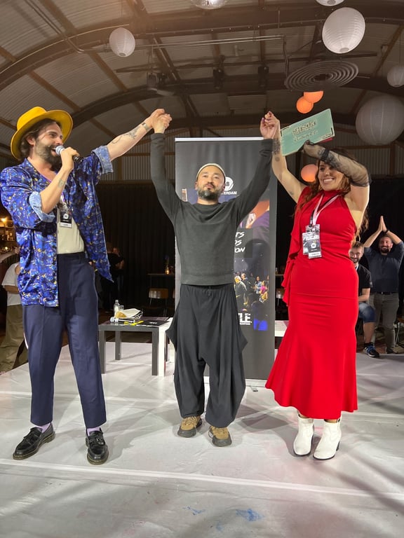 Art Battle winner
