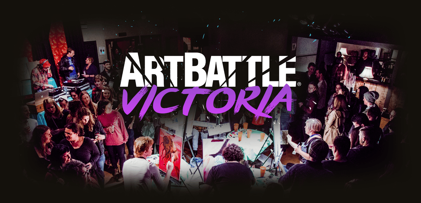 Promotional asset for Art Battle Victoria on August 21, 2026: ab4116_header.png.
