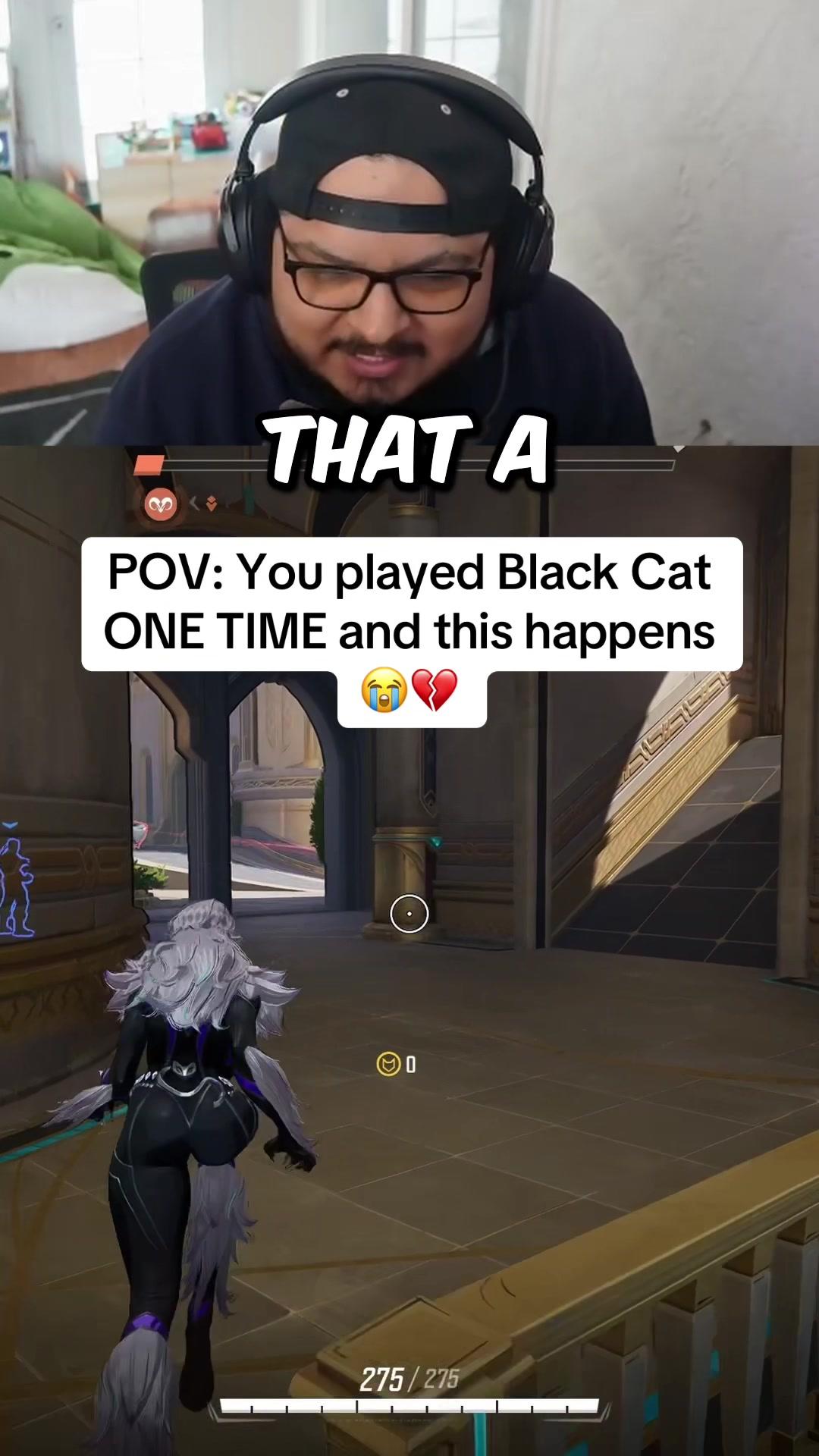 POV: You played Black Cat ONE TIME and this happens 😭💔. #MarvelRivals #MarvelRivalsAvengers #MarvelRivalsLoki
