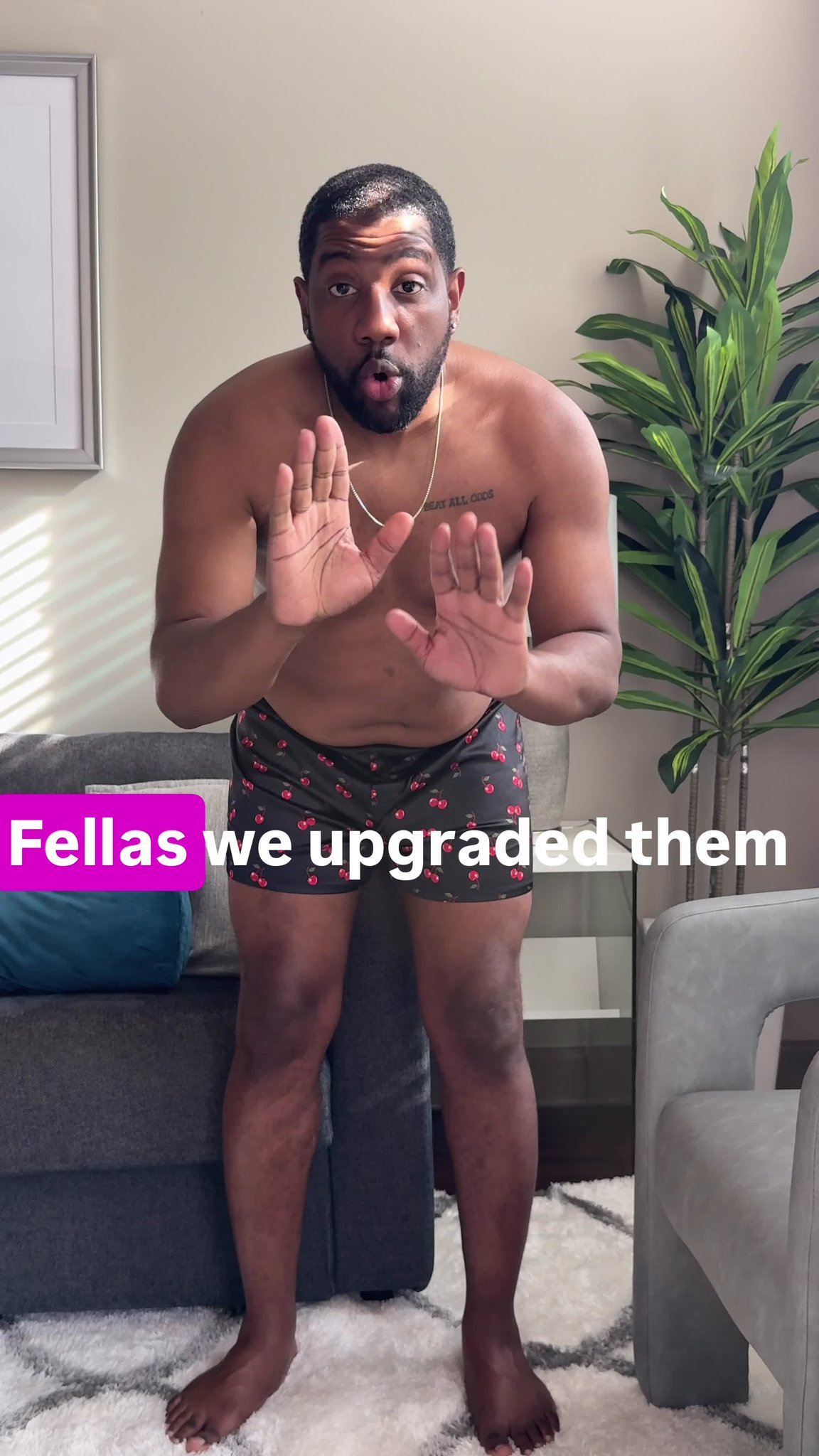 Fellas we are upgrading to the @Savage X Fenty satin boxers boxers are YOURS for $6 when you become a new savage rewards member. #savagexambassador