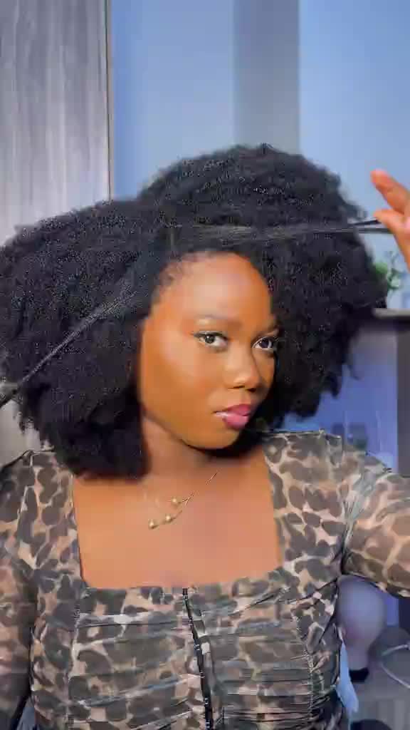 True 4c kinky hair texture blending should take no time