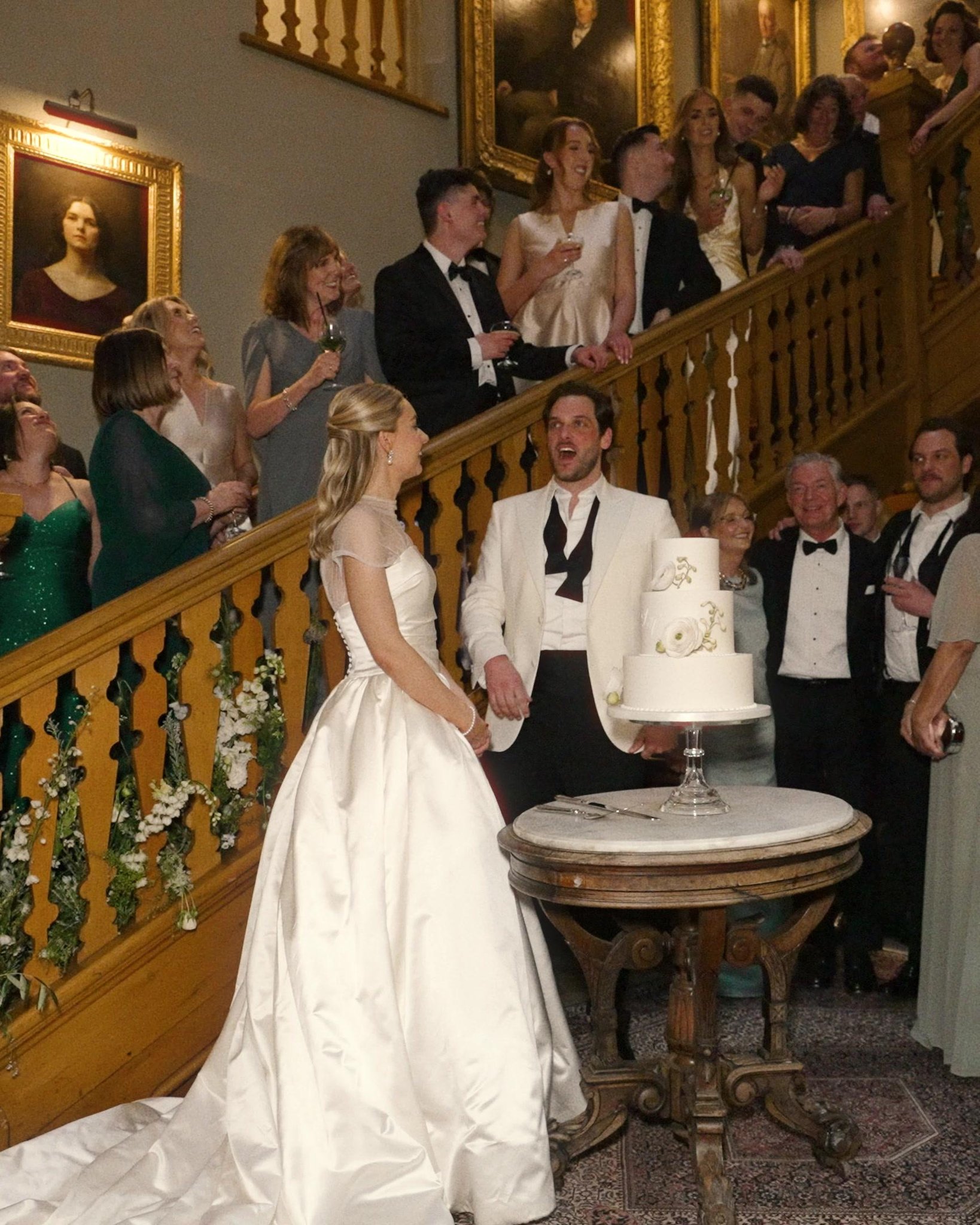 Lydia & Tim’s wedding. How lucky a man can be.