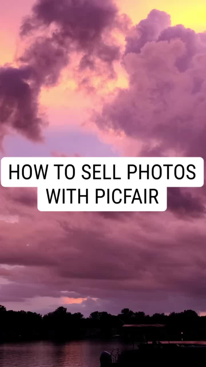 This is your sign to start selling your photography