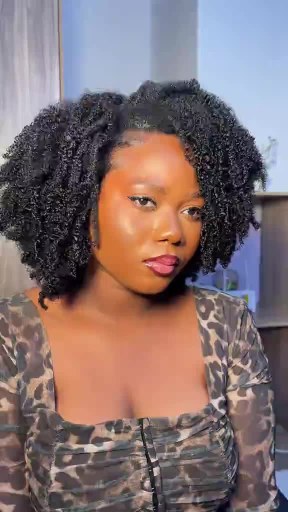 True 4c kinky hair texture blending should take no time