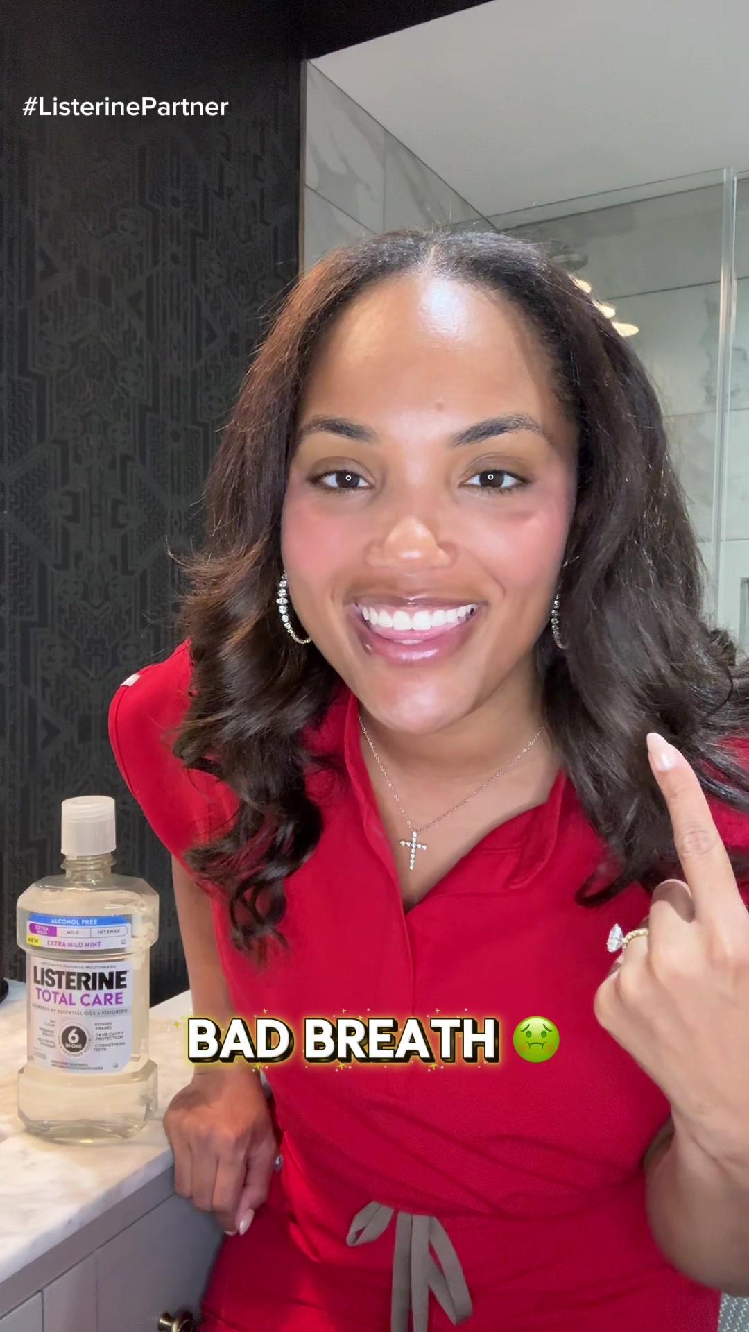 Brushing and flossing is NOT enough. Here's what your oral care routine is missing.  #ListerinePartner #ad #dentist #oralhealthtips @listerine_us  @ListerineOfficial