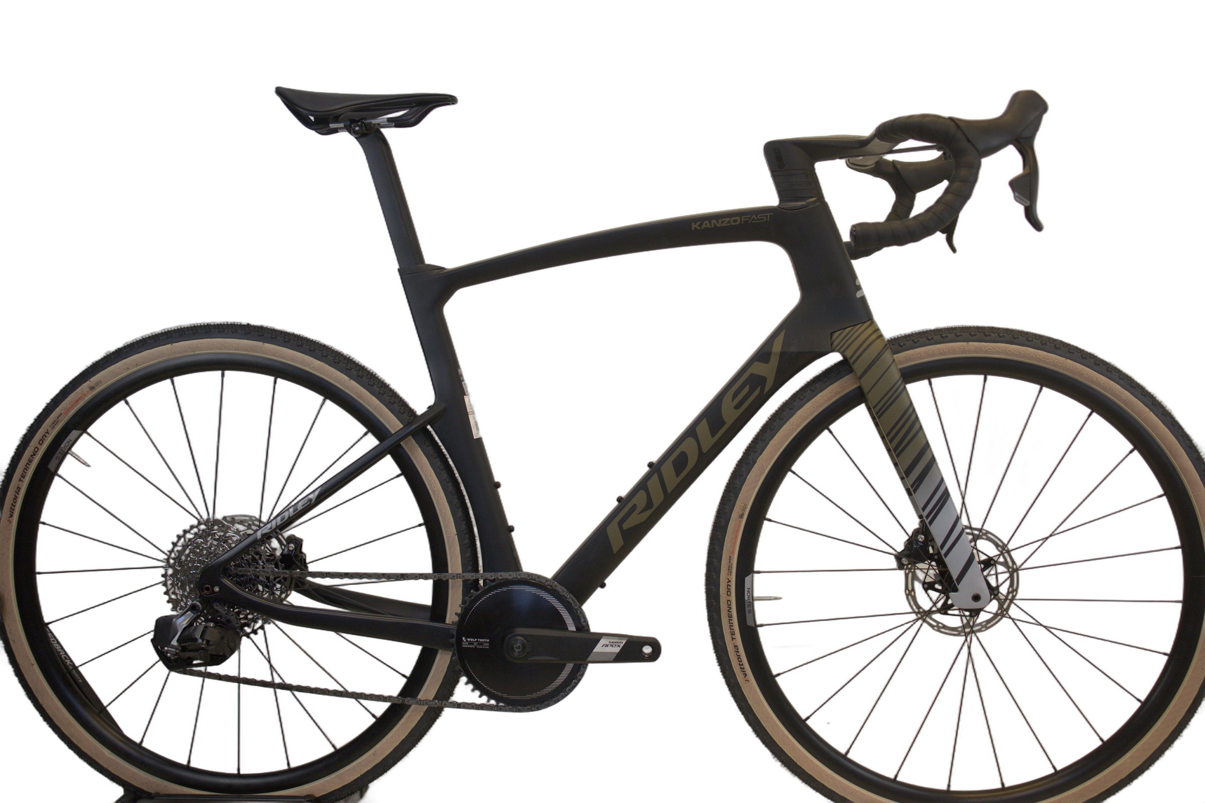 Ridley Kanzo Fast - Sram Rival AXS XPLR 1x12sp med wattmåler