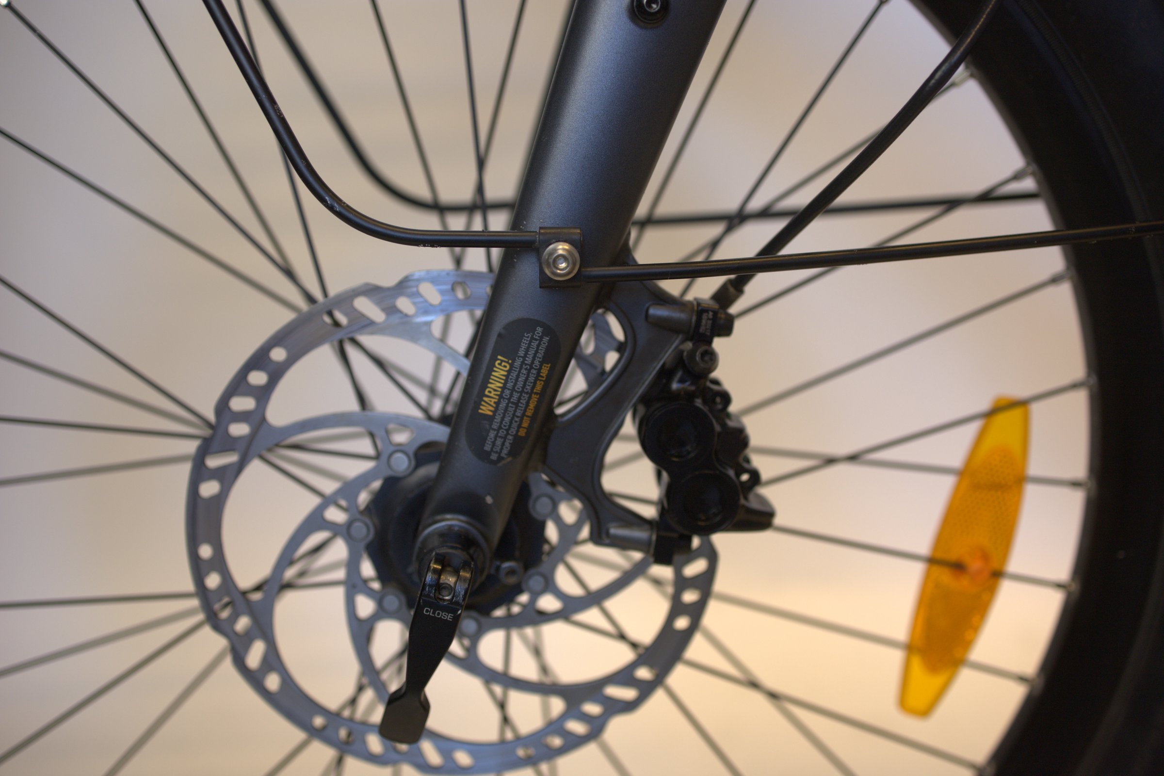 Benno Boost 10D CX500 med  frontbærer, fothvilere og foldelås