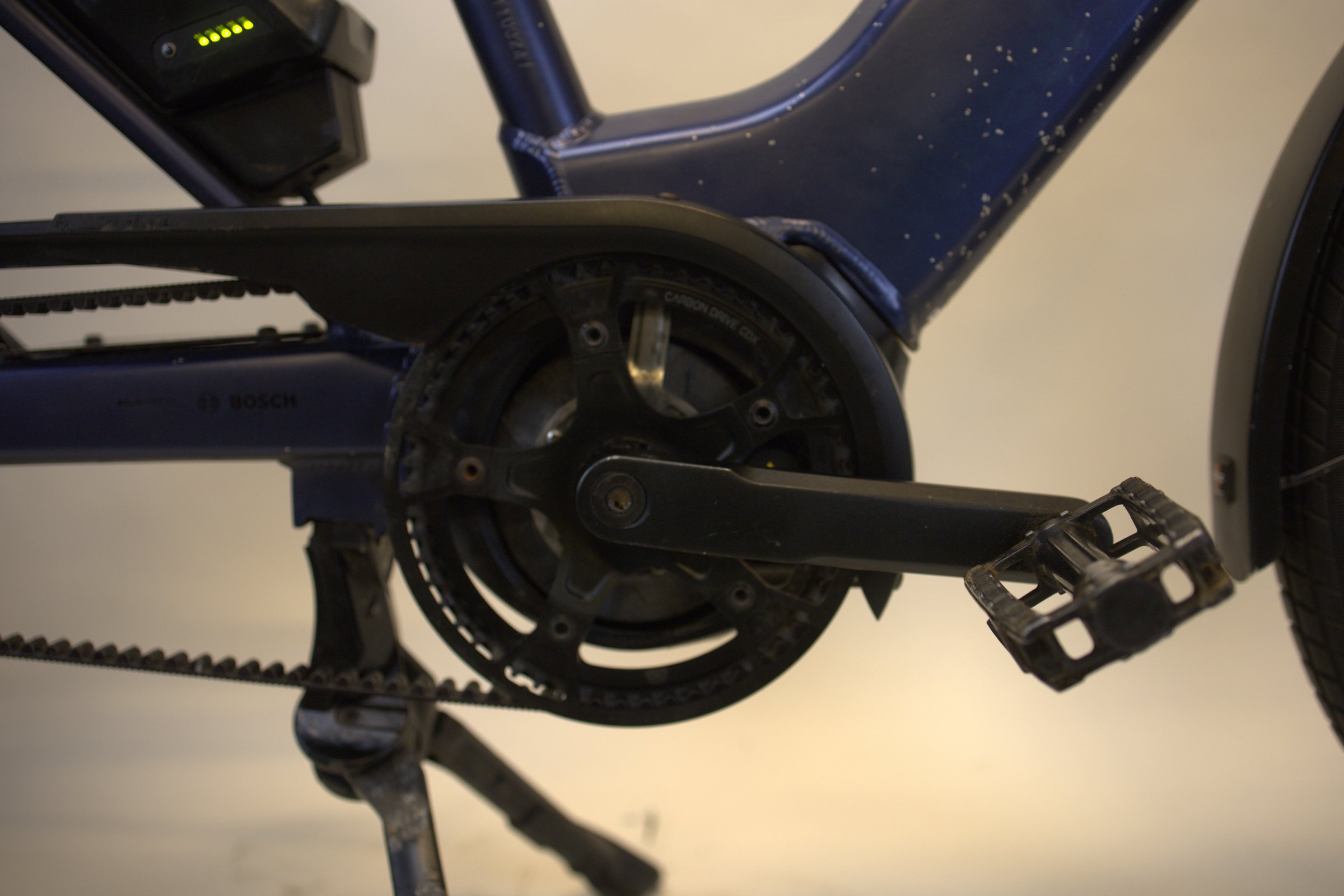 HERCULES ROB FAMILY (2939 km) med barnesete, vinterdekk, kurv og fothviler