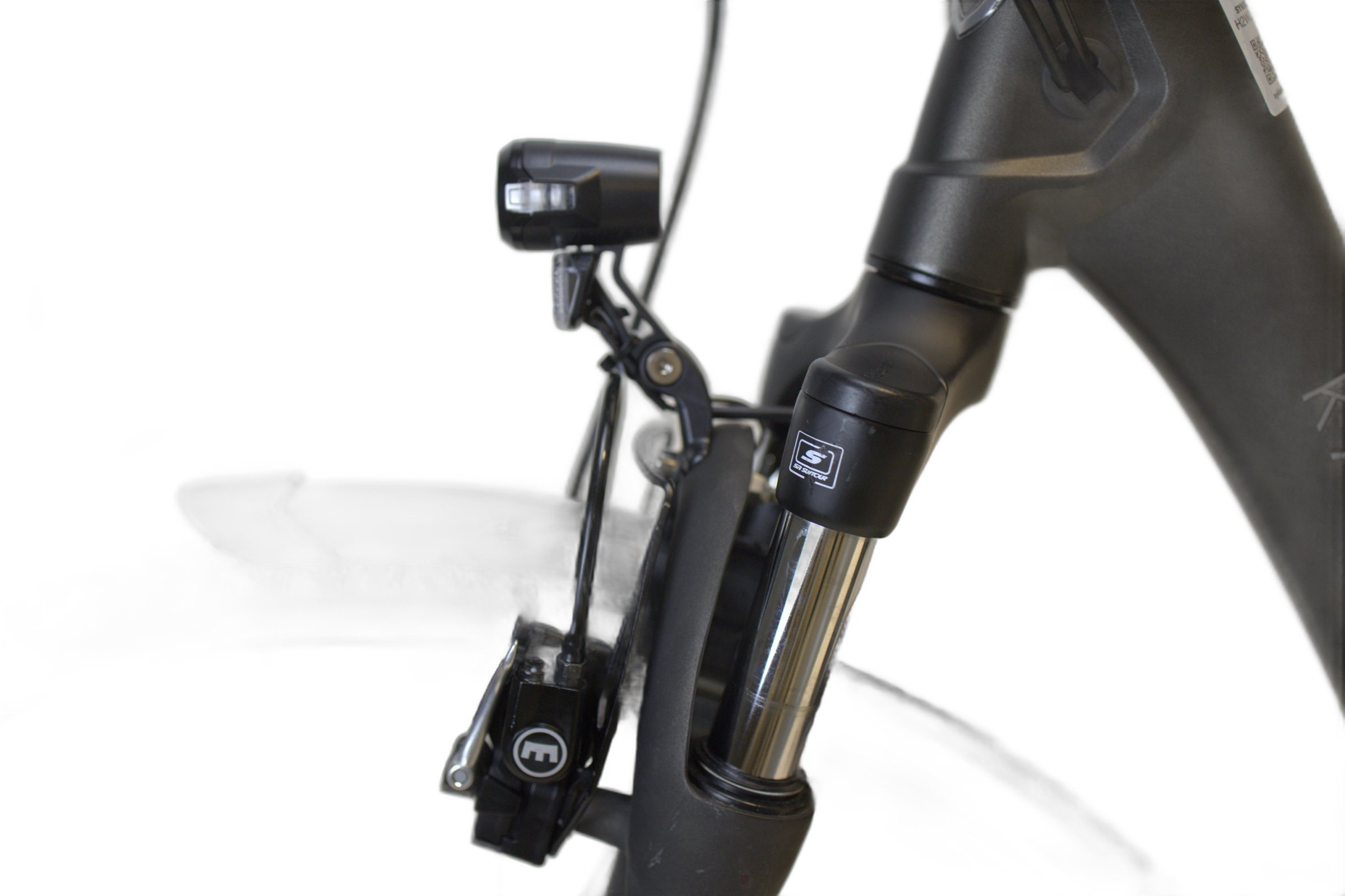 Kalkhoff Agattu med vinterdekk montert