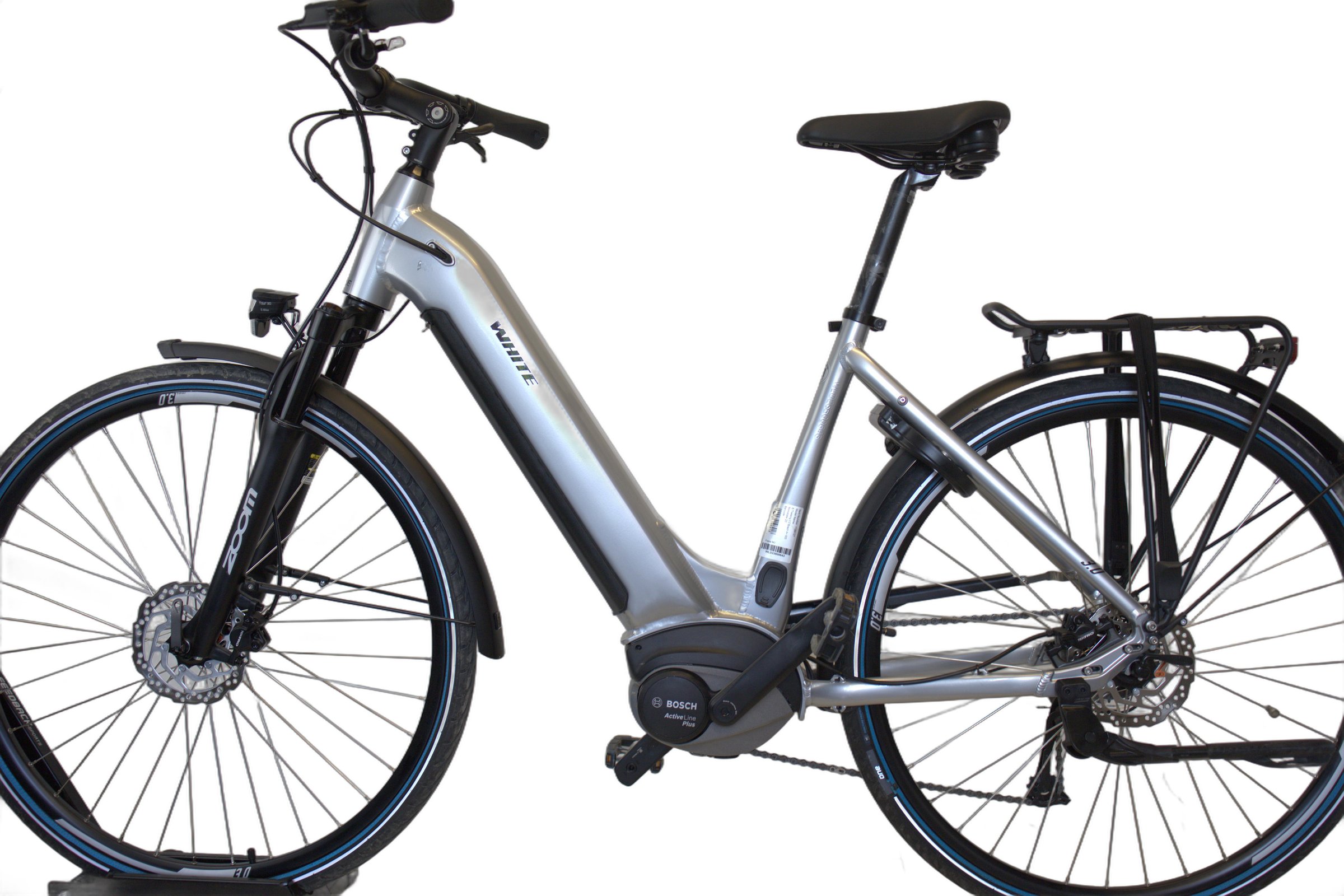 White E-TREKKING 3.0 Bosch active line plus