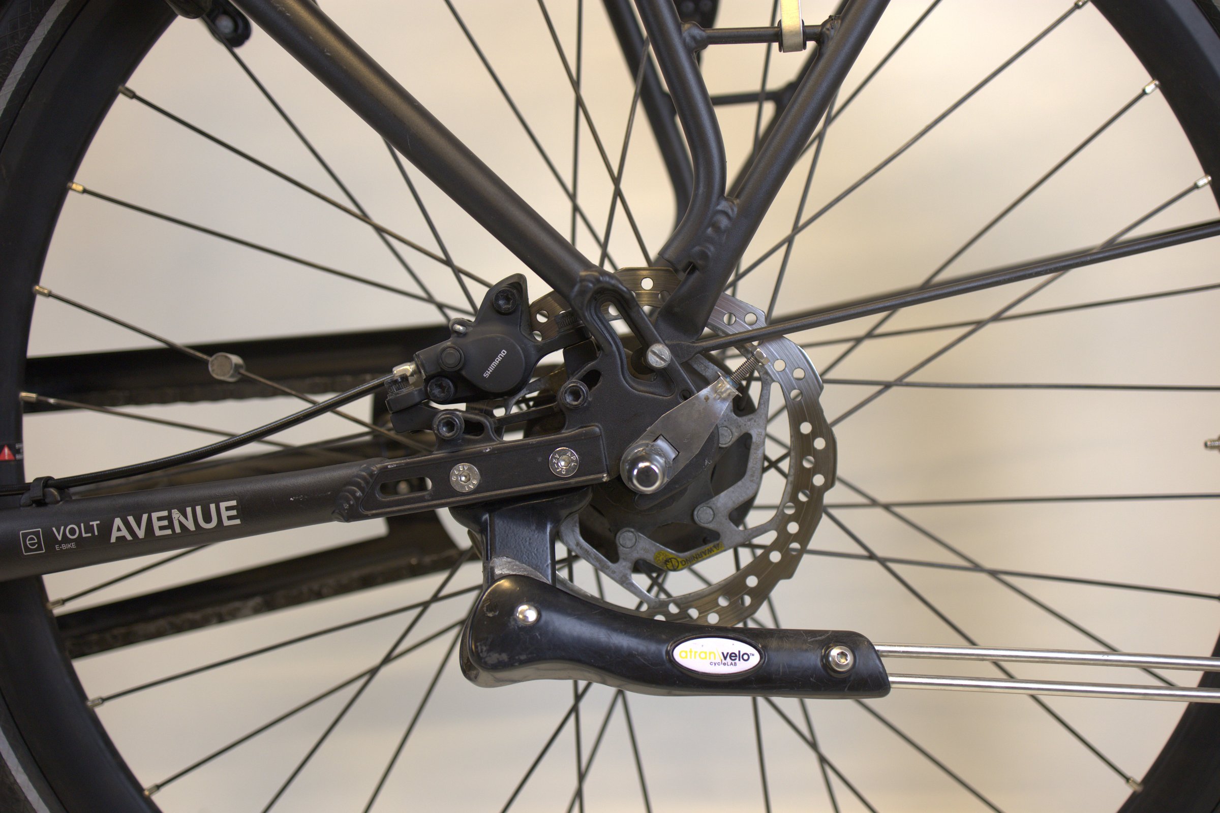 Diamant Volt Avenue med vinterdekk montert