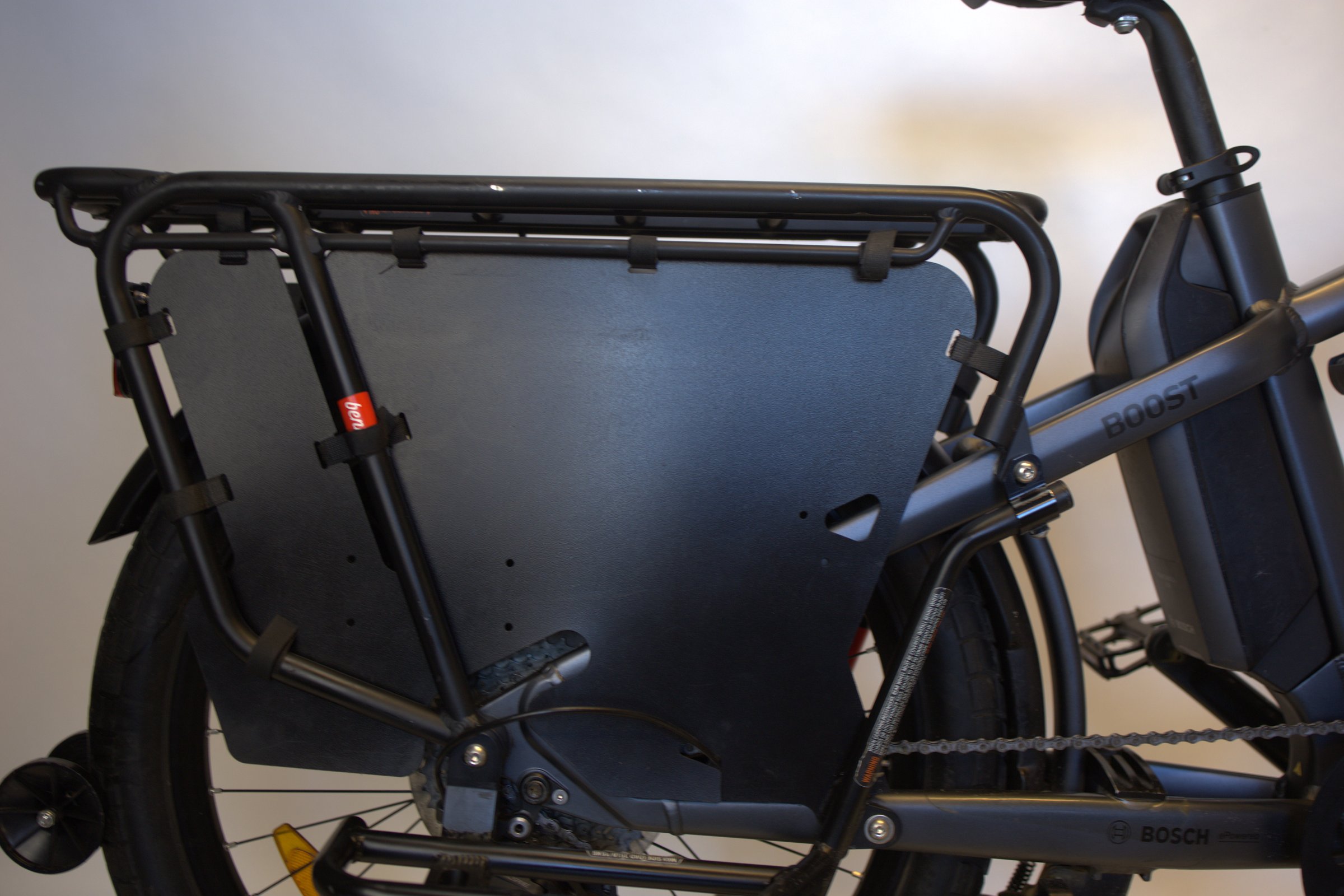 Benno Boost 10D CX500 med  frontbærer, fothvilere og foldelås