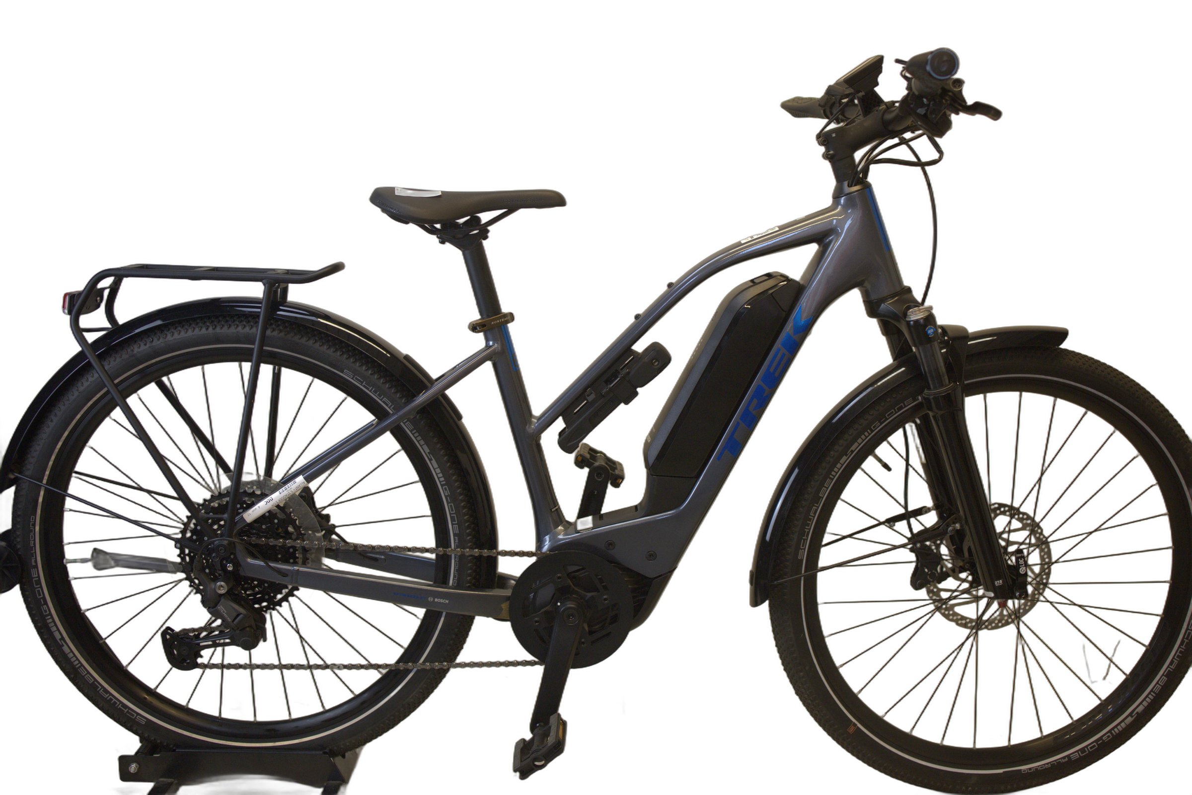 Trek Allant+ 6 med Abus foldelås