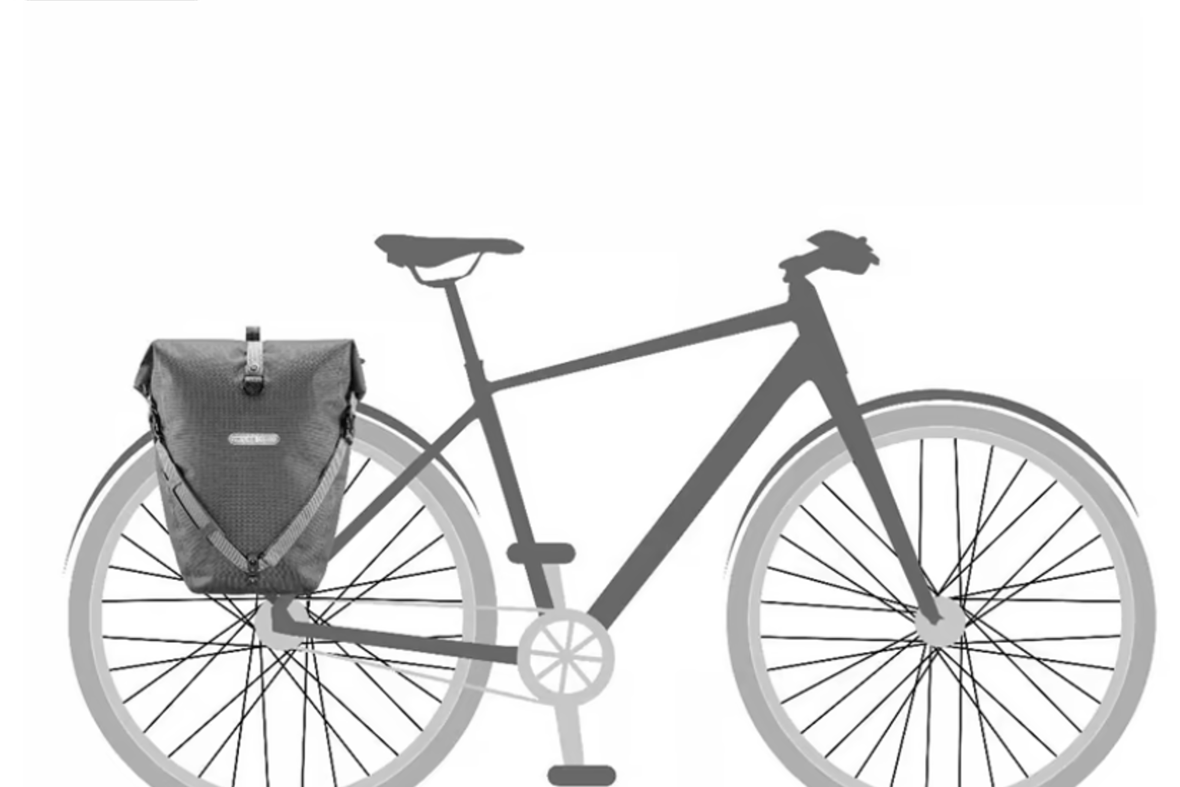 Ortlieb Back-Roller Urban QL 2.1 sideveske (Grå)