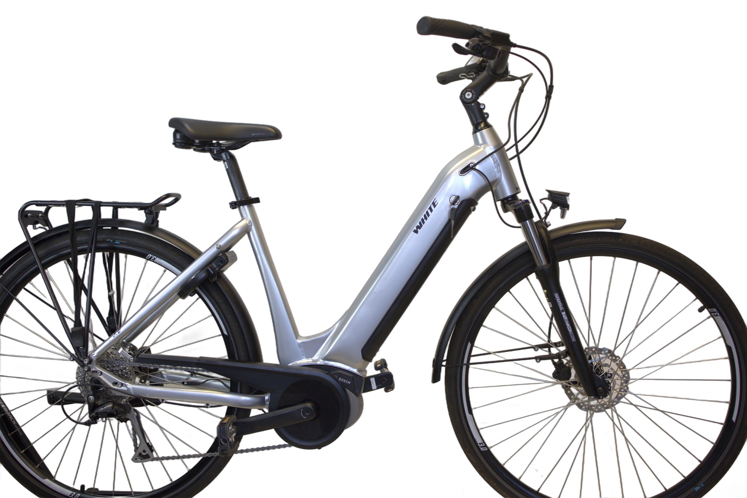 White E-Trekking 3.0 Bosch A+ 500 23