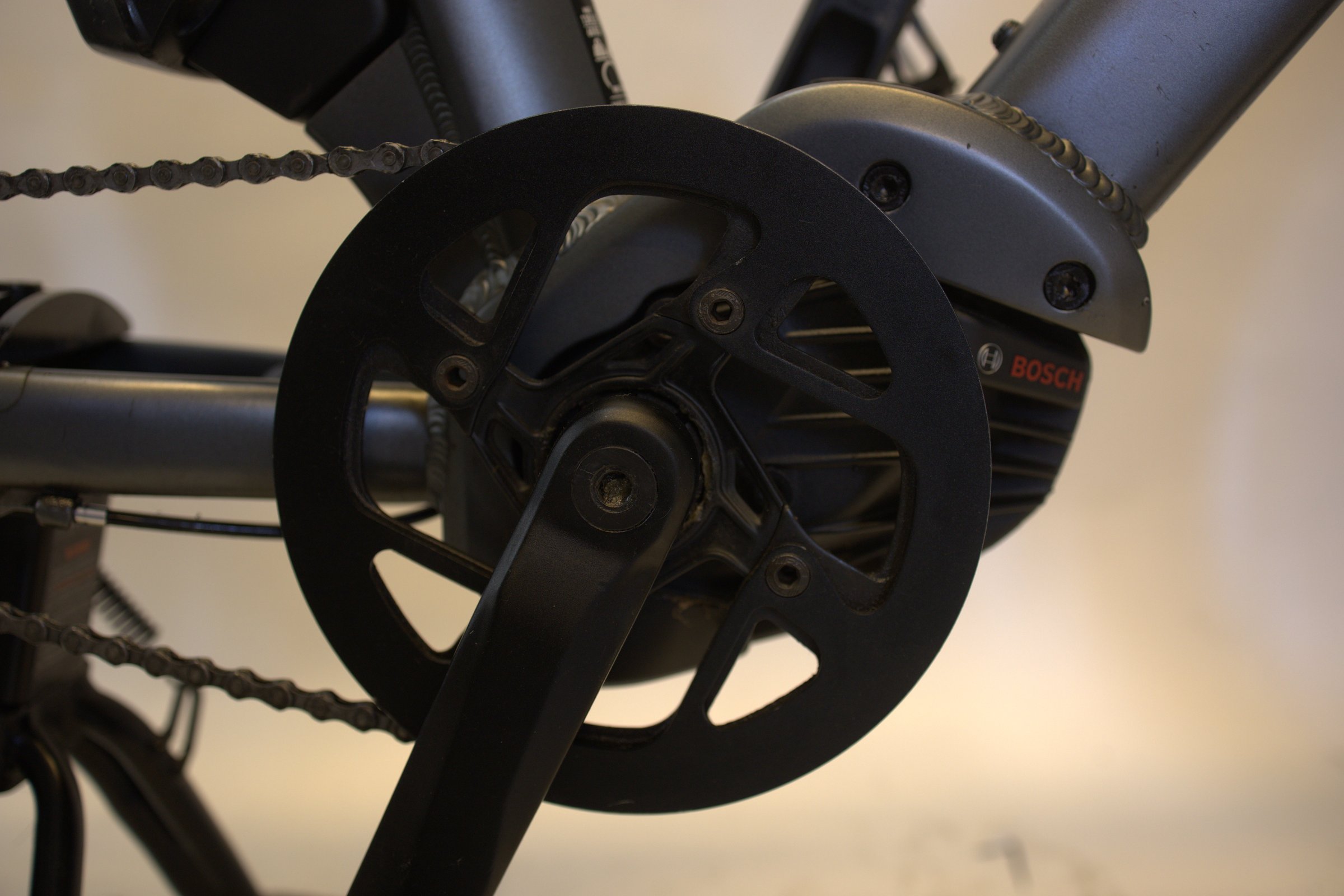 Benno Boost 10D CX500 med  frontbærer, fothvilere, dobbeltstøtte og foldelås