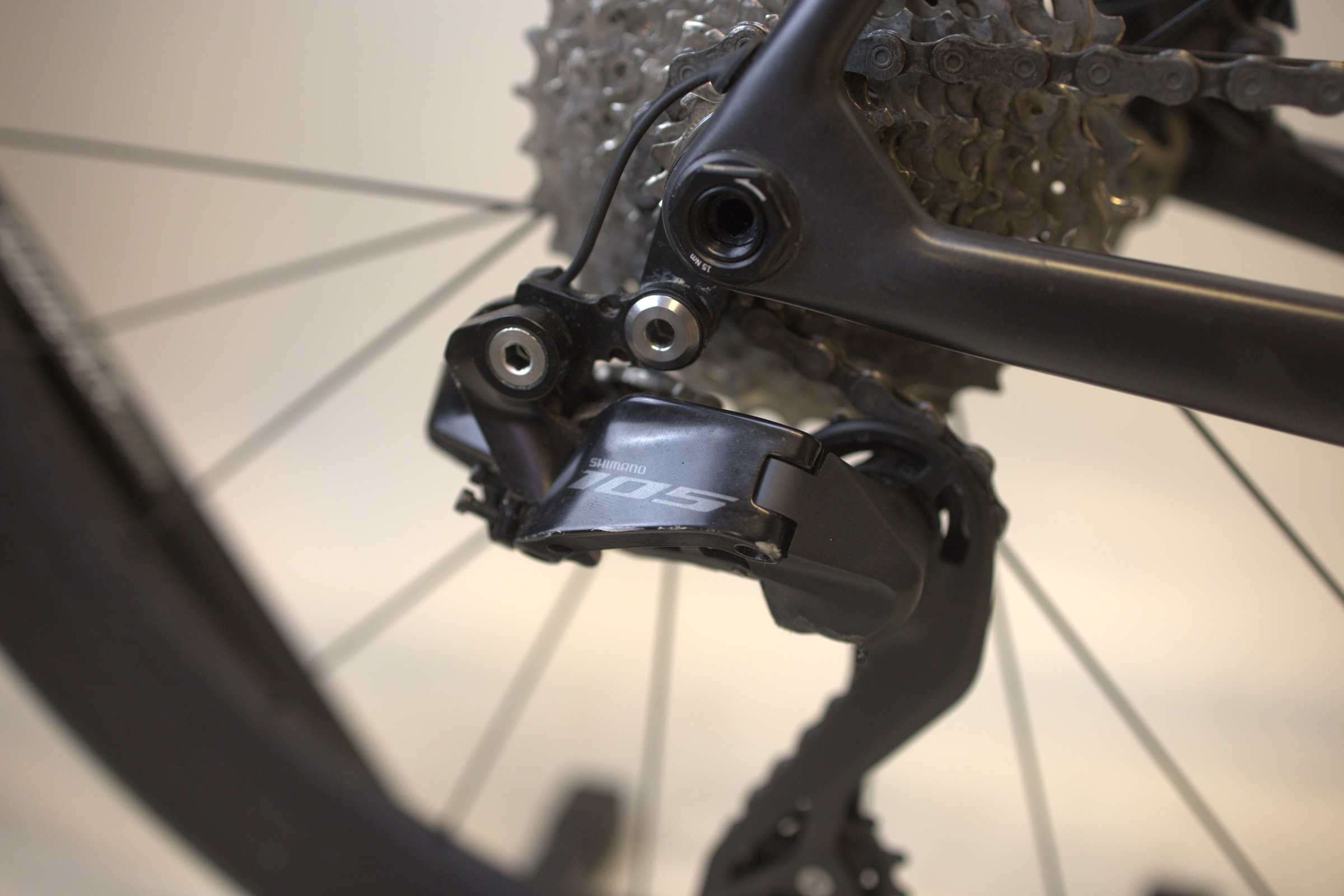 Orbea Orca M30i Di2 med Dura-Ace C50 og wattmåler