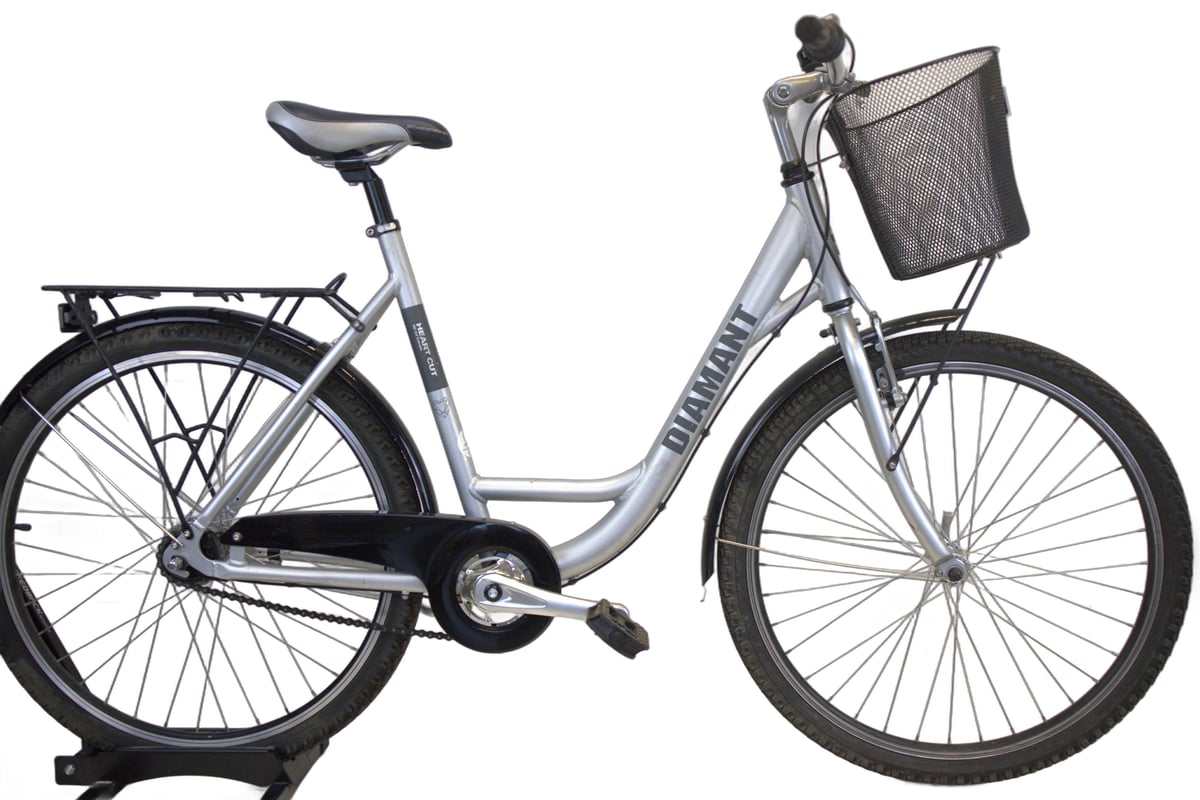 Diamant heart cut 30.00 carat damesykkel