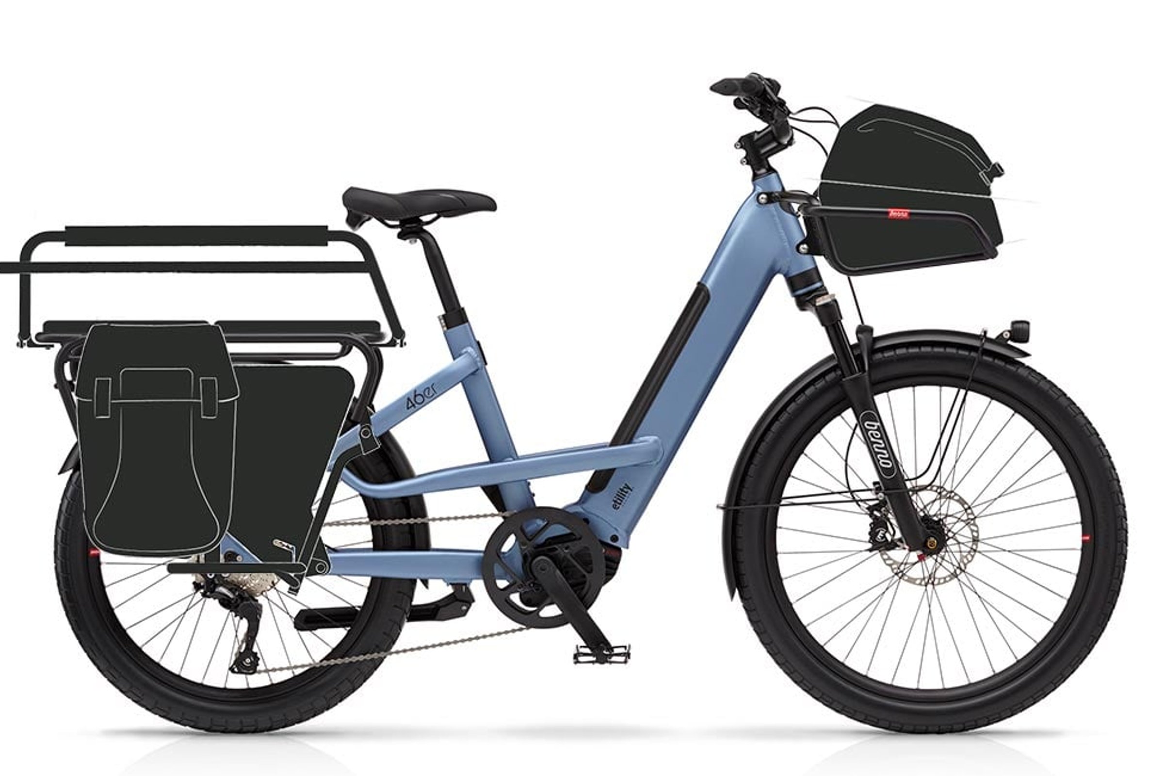 Benno 46er 10D CX500 Powertube EVO1 - Denim Blue