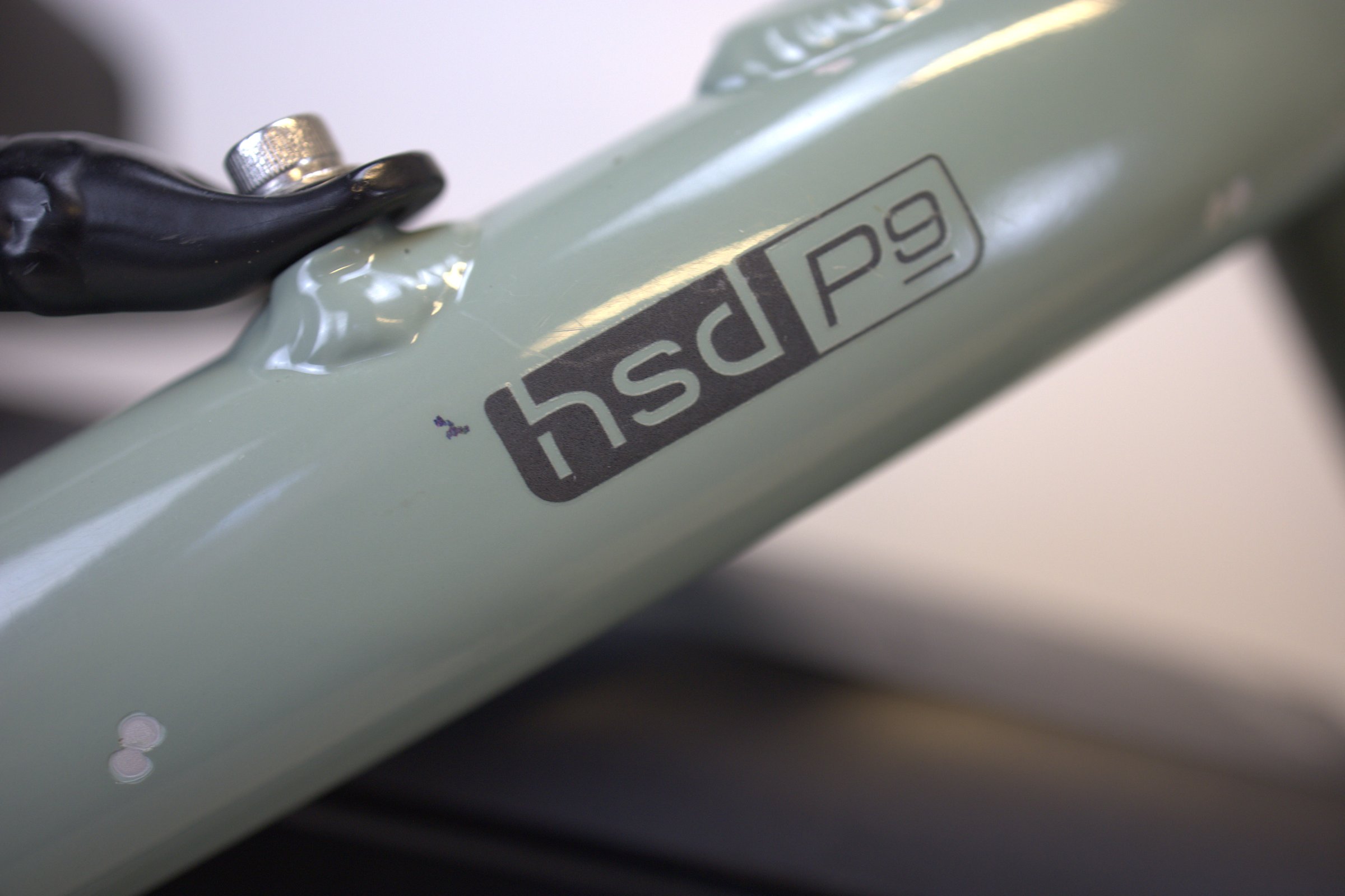 Tern HSD P9 performance med vinterdekk, frontbærer og sittepute