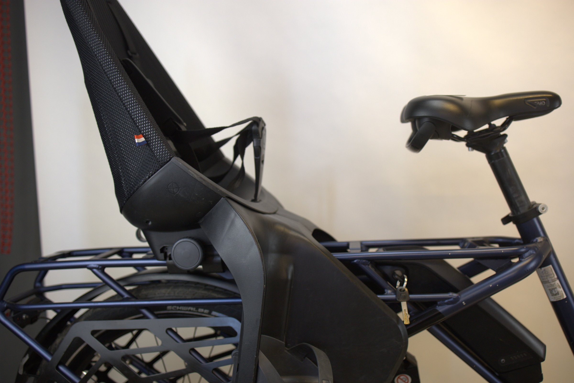 HERCULES ROB FAMILY (457 km) med barnesete, vinterdekk, kurv og fothviler