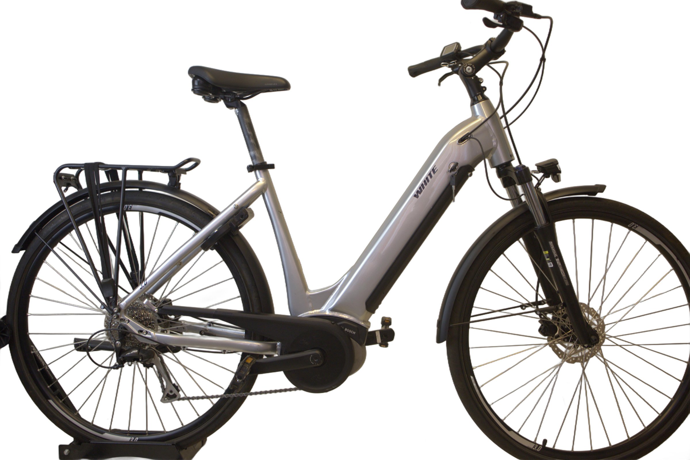 White E-Trekking 3.0 Bosch A+ 500 23