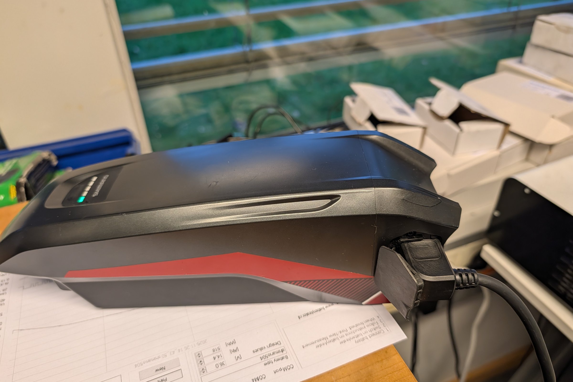 Brukt Shimano BT-E8010 504 WH batteri