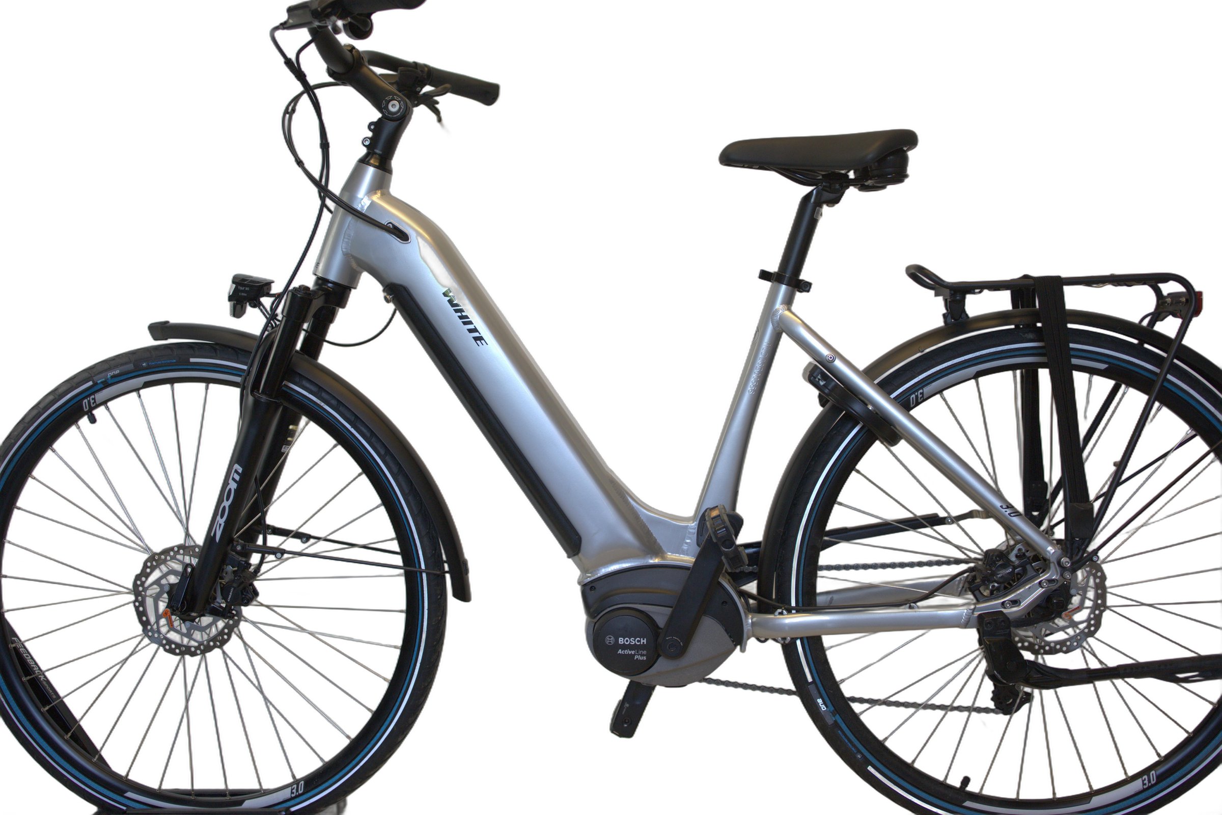 White E-Trekking 3.0 Bosch active line plus
