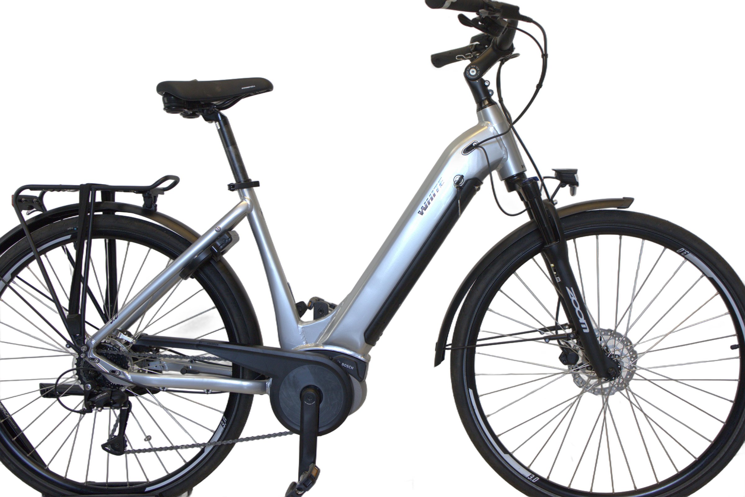 White E-Trekking 3.0 Bosch active line plus