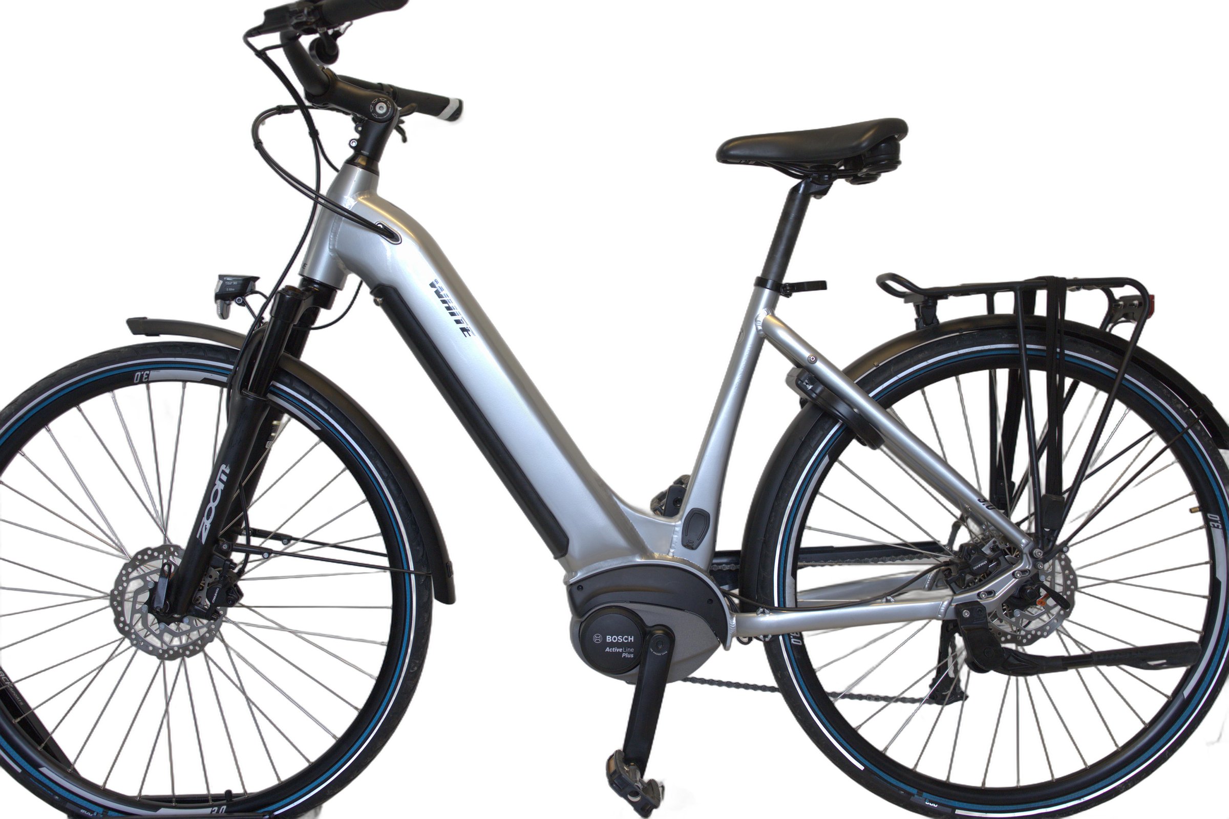 White E-Trekking 3.0 Bosch active line plus