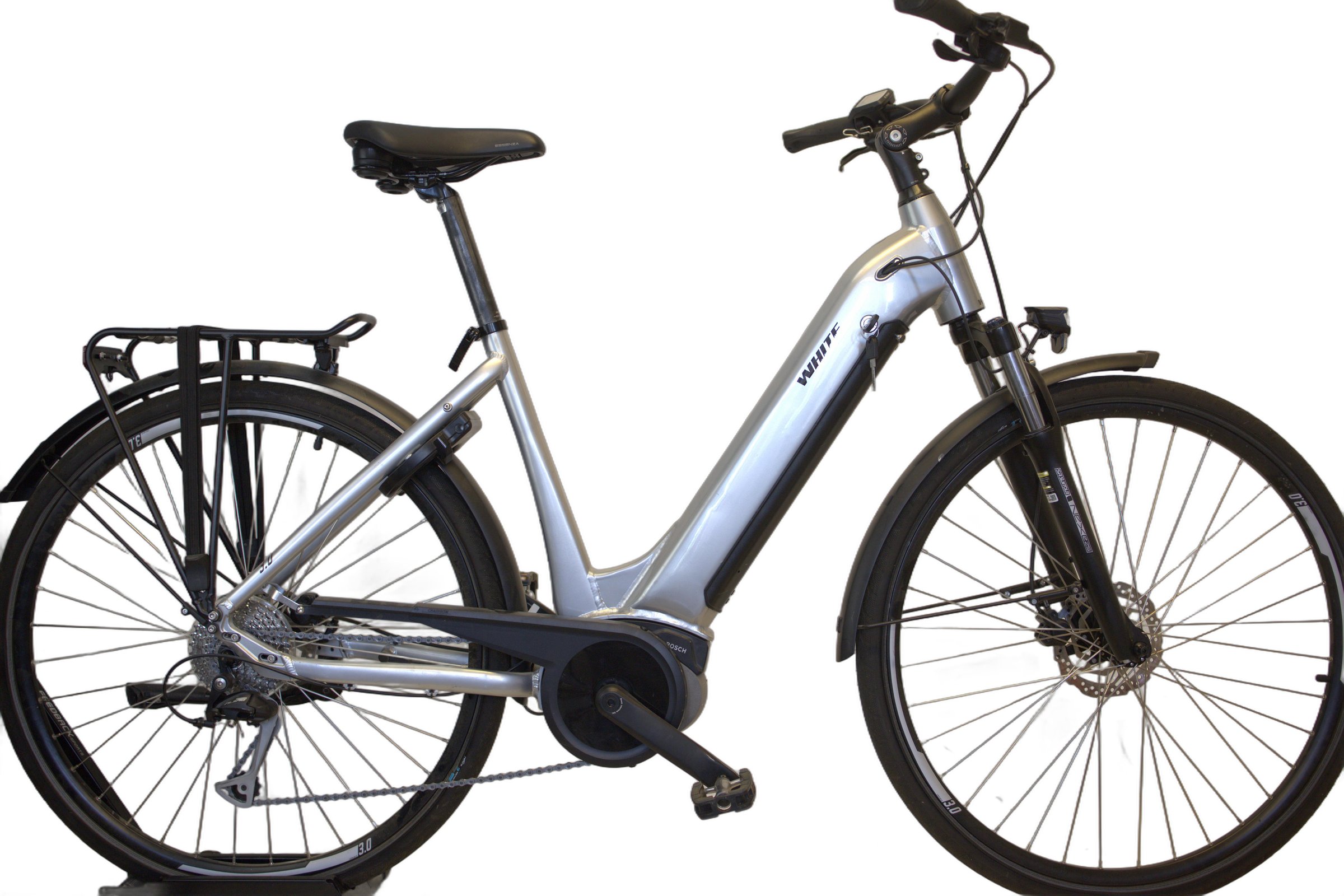 White E-Trekking 3.0 Bosch A+ 500 23